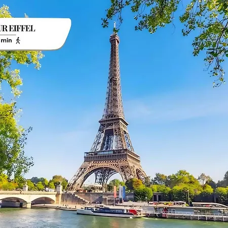 Tbs 323 - Superb With Eiffel Tower View Apartament Paryż