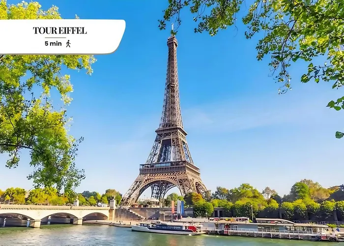 Tbs 323 - Superb With Eiffel Tower View Apartament Paryż